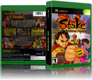 Stake - Fortune Fighters (USA)3D Boxes Back Front